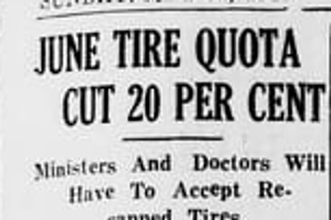 Front page, The Wilmington Morning Star, May 31, 1942