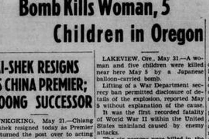 Front page, The Daily Alaska Empire, May 31, 1945