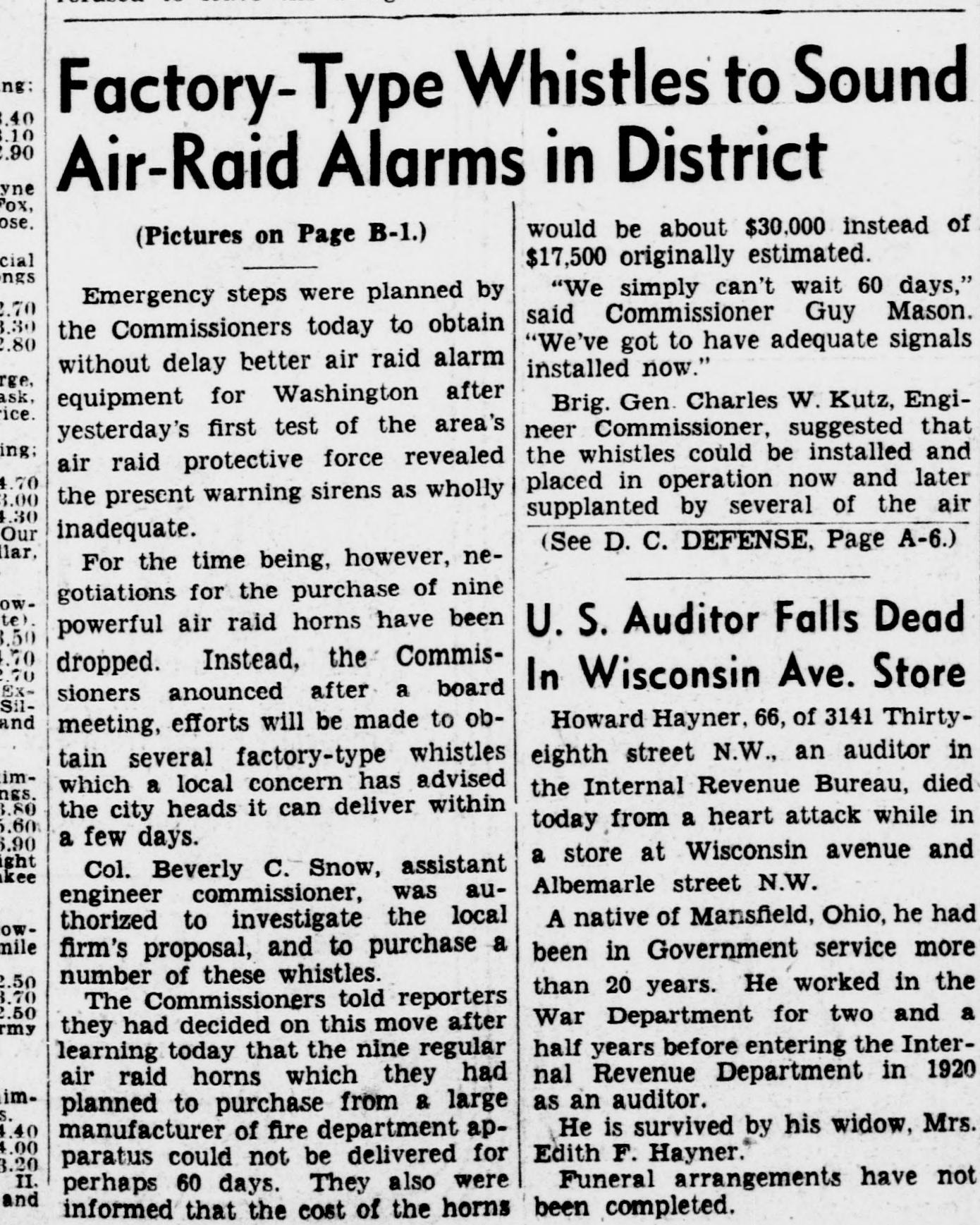 Evening Star, December 22, 1941, p. 1